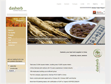 Tablet Screenshot of dasherb.com